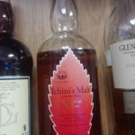 イチローズモルト・ワインウッドリザーブのテイスティング・赤ワイン樽熟成のイチローズモルト。炸裂する赤い芳醇果汁爆弾