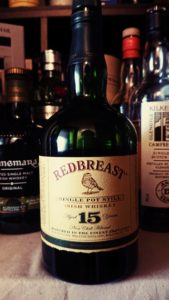 レッドブレスト15年のテイスティング＆レヴュー・アイリッシュの伝統「ピュアポットスチルウイスキー」の底力！