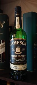 ジェムソン ・スタウトエディションのテイスティング＆レビュー・ジェムソン✖️黒ビール、ホップのビターがアクセントな素敵なアイリッシュウイスキー！