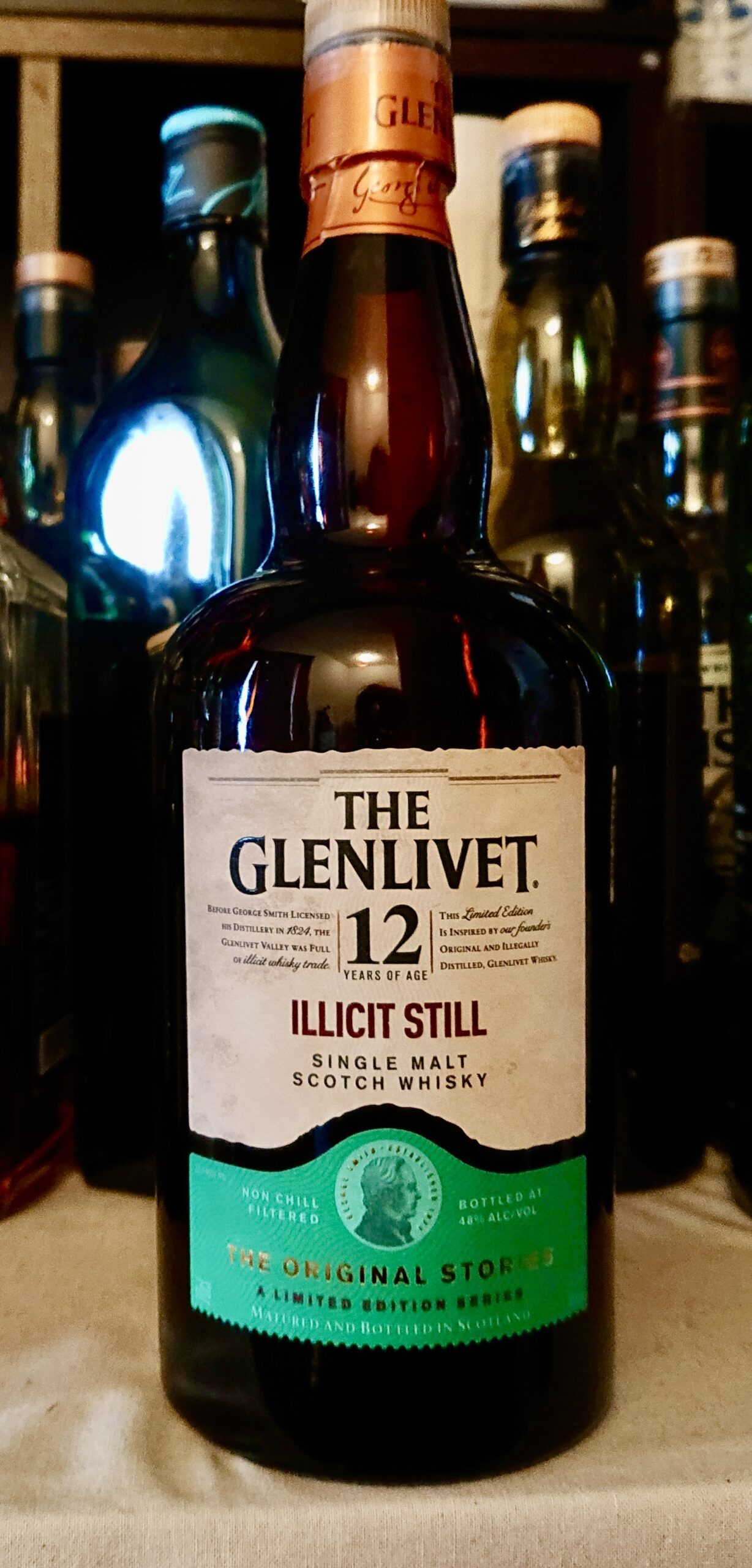 ザ・グレンリベット12年イリシットスティルのテイスティング